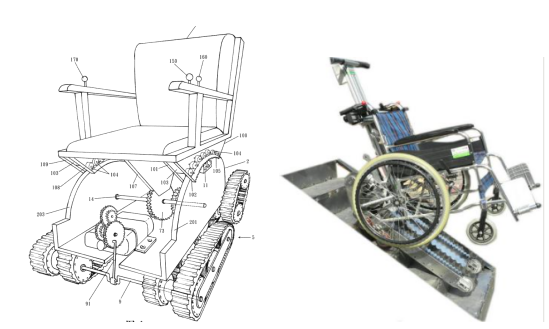 动力弹簧在电动轮椅安全锁的应用